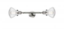 Innovations Lighting 208L-PN-G322 - Olean - 2 Light - 7 inch - Polished Nickel - Bath Vanity Light