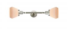 Innovations Lighting 208L-SN-G171 - Fulton - 2 Light - 7 inch - Brushed Satin Nickel - Bath Vanity Light