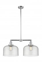 Innovations Lighting 209-PC-G74-L - Bell - 2 Light - 21 inch - Polished Chrome - Stem Hung - Island Light