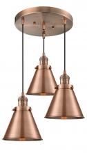 Innovations Lighting 211/3-AC-M13-AC - Appalachian 3 Light Multi-Pendant