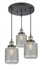 Innovations Lighting 211/3-BAB-G262 - Stanton 3 Light Multi-Pendant