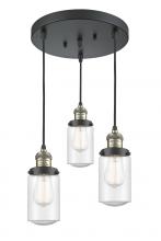 Innovations Lighting 211/3-BAB-G314 - Dover 3 Light Multi-Pendant