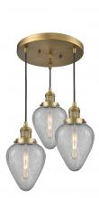 Innovations Lighting 211/3-BB-G165 - Geneseo 3 Light Multi-Pendant