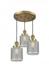 Innovations Lighting 211/3-BB-G262 - Stanton 3 Light Multi-Pendant