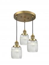 Innovations Lighting 211/3-BB-G302 - Colton 3 Light Multi-Pendant