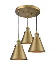 Innovations Lighting 211/3-BB-M13-BB - Appalachian 3 Light Multi-Pendant