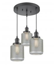 Innovations Lighting 211/3-OB-G262 - Stanton 3 Light Multi-Pendant