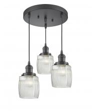 Innovations Lighting 211/3-OB-G302 - Colton 3 Light Multi-Pendant