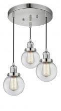 Innovations Lighting 211/3-PN-G202-6 - Beacon Multi-Pendant