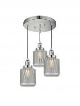 Innovations Lighting 211/3-PN-G262 - Stanton 3 Light Multi-Pendant