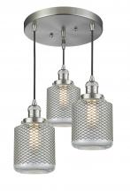 Innovations Lighting 211/3-SN-G262 - Stanton 3 Light Multi-Pendant