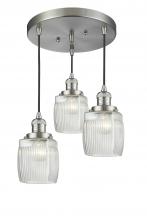 Innovations Lighting 211/3-SN-G302 - Colton 3 Light Multi-Pendant