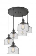 Innovations Lighting 212/6-OB-G74 - Large Bell 6 Light Multi-Pendant