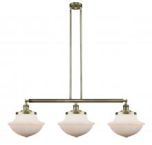 Innovations Lighting 213-AB-G541 - Oxford - 3 Light - 42 inch - Antique Brass - Stem Hung - Island Light