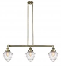 Innovations Lighting 213-AB-G664-7 - Bullet - 3 Light - 38 inch - Antique Brass - Stem Hung - Island Light