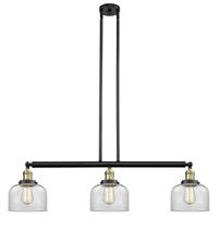 Innovations Lighting 213-BAB-G72 - Bell - 3 Light - 41 inch - Black Antique Brass - Stem Hung - Island Light