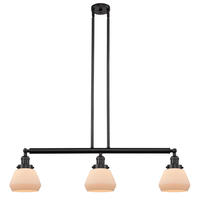 Innovations Lighting 213-OB-G171 - Fulton - 3 Light - 39 inch - Oil Rubbed Bronze - Stem Hung - Island Light