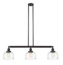 Innovations Lighting 213-OB-G713 - Bell - 3 Light - 41 inch - Oil Rubbed Bronze - Stem Hung - Island Light