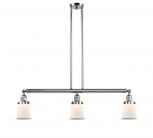 Innovations Lighting 213-PC-G181S - Canton - 3 Light - 39 inch - Polished Chrome - Stem Hung - Island Light