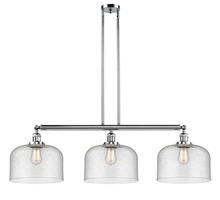 Innovations Lighting 213-PC-G74-L - Bell - 3 Light - 42 inch - Polished Chrome - Stem Hung - Island Light