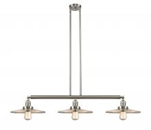 Innovations Lighting 213-SN-MFR-SN-12 - Appalachian - 3 Light - 45 inch - Brushed Satin Nickel - Stem Hung - Island Light