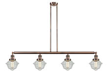 Innovations Lighting 214-AC-G534 - Small Oxford 4 Light Island Light