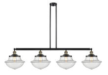 Innovations Lighting 214-BAB-G542 - Oxford - 4 Light - 54 inch - Black Antique Brass - Stem Hung - Island Light