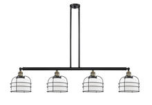 Innovations Lighting 214-BAB-G71-CE - Large Bell Cage 4 Light Island Light