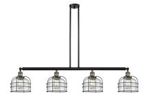 Innovations Lighting 214-BAB-G74-CE - Large Bell Cage 4 Light Island Light