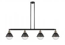 Innovations Lighting 214-BAB-HFS-64-BK - Hampden Island Light