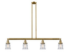 Innovations Lighting 214-BB-G184S - Small Canton 4 Light Island Light