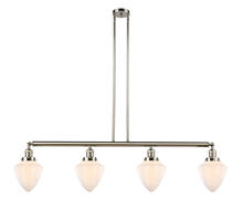 Innovations Lighting 214-PN-G661-7 - Small Bullet 4 Light Island Light