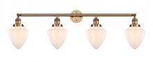 Innovations Lighting 215-BB-G661-7 - Small Bullet 4 Light Bath Vanity Light