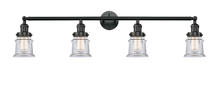 Innovations Lighting 215-BK-G182S - Canton - 4 Light - 42 inch - Matte Black - Bath Vanity Light