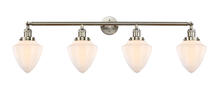 Innovations Lighting 215-SN-G661-7 - Small Bullet 4 Light Bath Vanity Light