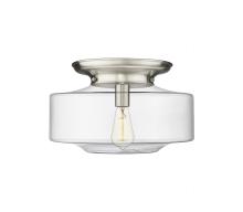 Innovations Lighting 221-1F-SN-G692-16 - Bridgeton - 1 Light - 16 inch - Satin Nickel - Flush Mount