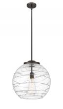 Innovations Lighting 221-1S-OB-G1213-16 - Deco Swirl Pendant