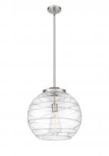 Innovations Lighting 221-1S-SN-G1213-16 - Deco Swirl Pendant