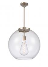 Innovations Lighting 221-1S-SN-G122-18 - Athens - 1 Light - 18 inch - Brushed Satin Nickel - Cord hung - Pendant