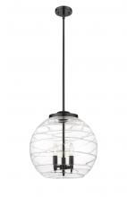 Innovations Lighting 221-3S-BK-G1213-16 - Deco Swirl Pendant