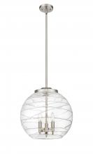 Innovations Lighting 221-3S-SN-G1213-16 - Deco Swirl Pendant