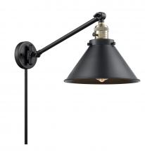 Innovations Lighting 237-BAB-M10-BK - Briarcliff Swing Arm With Switch