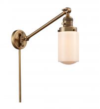  237-BB-G311 - Dover - 1 Light - 5 inch - Brushed Brass - Swing Arm