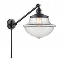 Innovations Lighting 237-BK-G542 - Oxford Swing Arm With Switch