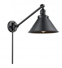 Innovations Lighting 237-BK-M10-BK - Briarcliff Swing Arm With Switch