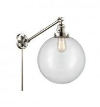 Innovations Lighting 237-PN-G202-12 - Beacon - 1 Light - 12 inch - Polished Nickel - Swing Arm