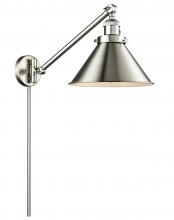 Innovations Lighting 237-SN-M10-SN - Briarcliff Swing Arm With Switch