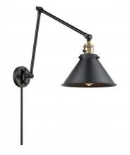 Innovations Lighting 238-BAB-M10-BK - Briarcliff Swing Arm With Switch