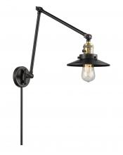 Innovations Lighting 238-BAB-M6 - Railroad Swing Arm With Switch