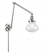 Innovations Lighting 238-PC-G324 - Olean - 1 Light - 9 inch - Polished Chrome - Swing Arm